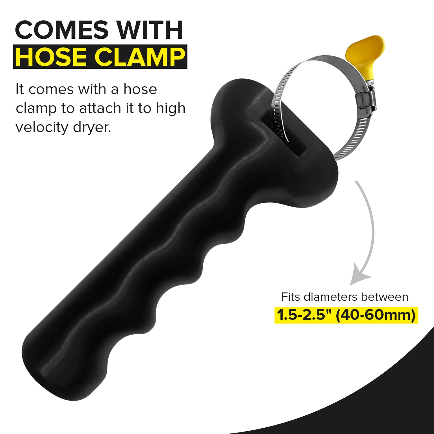 Grip Dryer Handle for Dogs V2 (Updated Design)